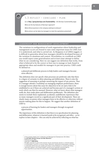Leadership and-management-development-5th-edition---a-sample-chapter | PDF