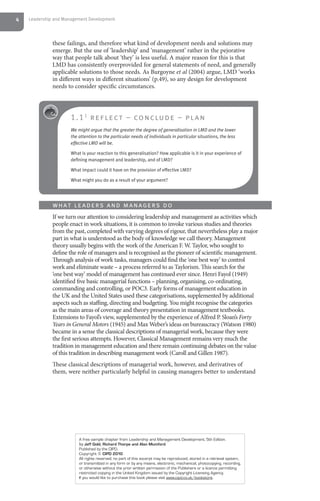 Leadership and-management-development-5th-edition---a-sample-chapter | PDF