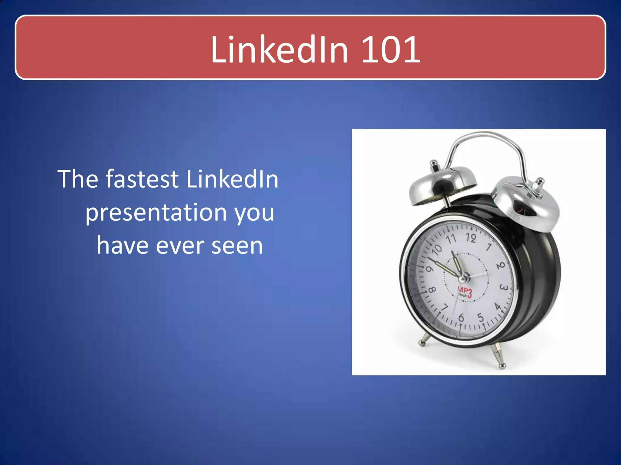 LinkedIn Leaderhsip Presentation