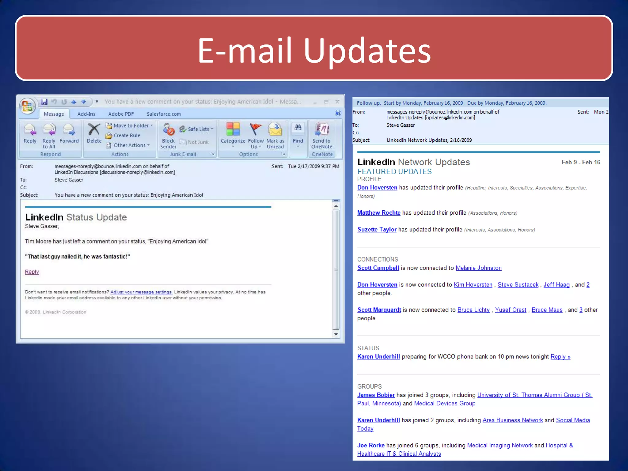 LinkedIn Leaderhsip Presentation