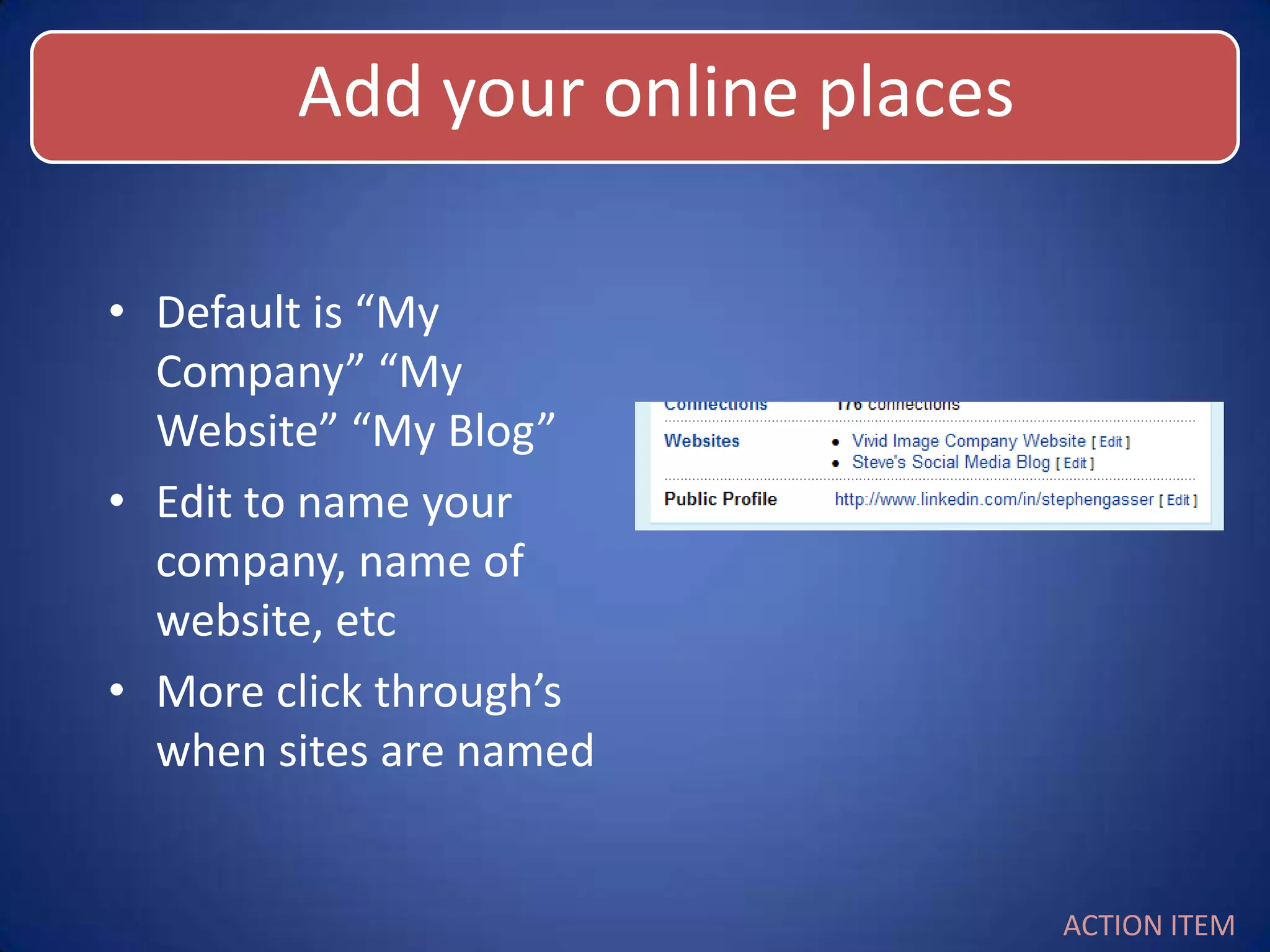 LinkedIn Leaderhsip Presentation
