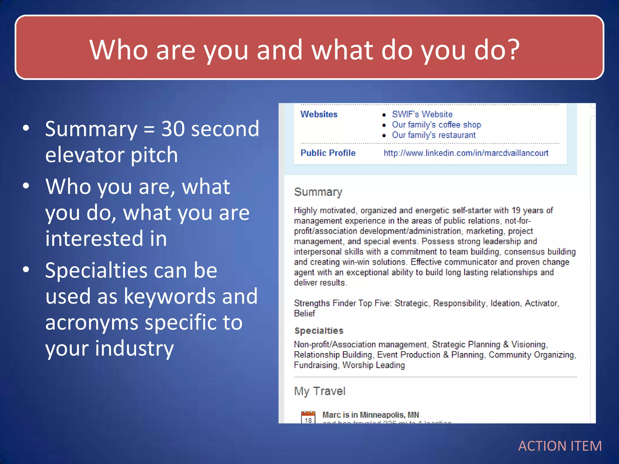 LinkedIn Leaderhsip Presentation