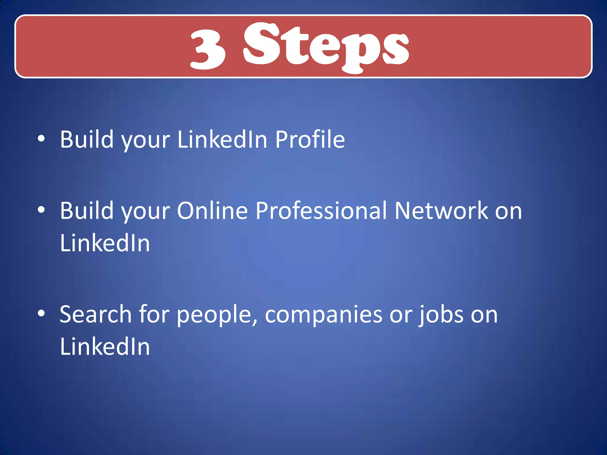 LinkedIn Leaderhsip Presentation