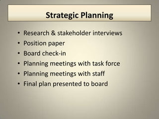 Develop understanding of tools to navigate organizational change and development