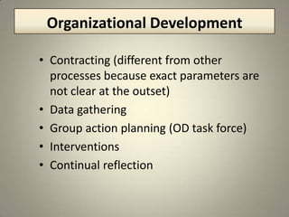 Discuss different aspects of capacity building