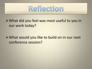 Which tools do  you find effective?What tools are effective?Which tools have you used?Which are less effective?