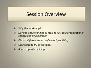 Change Perpetual vs. EpisodicEPISODICDriven by an eventClearly defined parametersTime limitedExample: Executive management transitionPERPETUALNot driven by a particular event, but acknowledges continual change in the external environmentLack of particular cause or driver of changeNo clear time frame