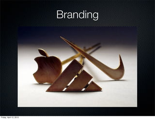 Branding




Friday, April 12, 2013
 