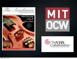 Friday, April 12, 2013
 