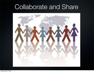 Collaborate and Share




Friday, April 12, 2013
 