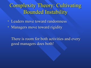 Move Past Rigidity Leadership and communication | PPT