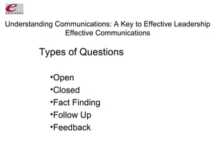 Leadership and communication | PPS