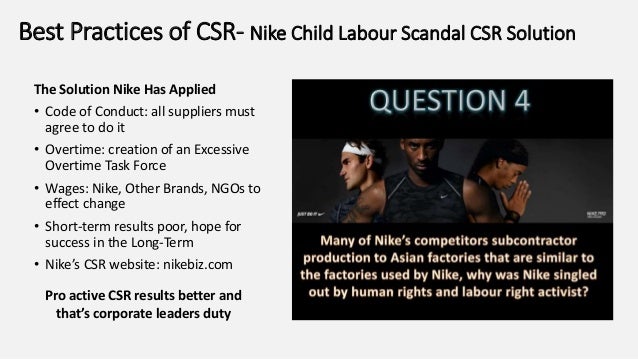 nike corporate social responsibility 2017