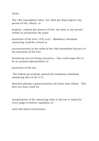 Leadership and Ethics within Mandatory Minimum Prison Sentenci.docx