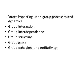 Leadership and group | PPTX