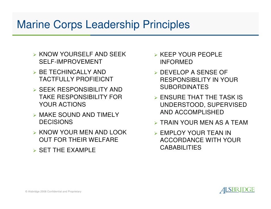 usmc leadership traits under fontanacountryinn com usmc leadership traits