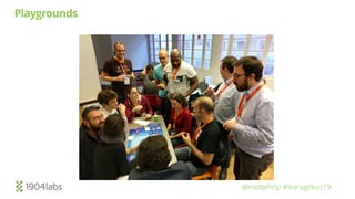 @mattphilip #leanagileus19
Playgrounds
 