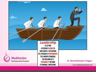 Leadership... TRAIT OF CHARACTERISTICS & ATTRIBUTES by dr alka mukherjee dr apurva mukherjee nagpur m.s. india