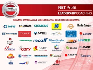 ALGUMAS EMPRESAS QUE SE BENEFICIARAM DOS NOSSOS PROGRAMAS:
 