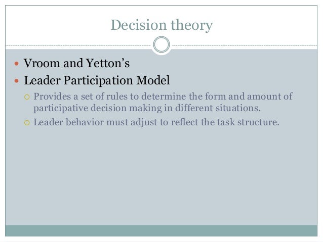 leader participation model