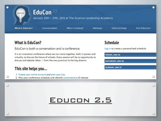 Educon 2.5
 