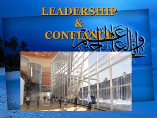 LEADERSHIP & CONFIANCE 