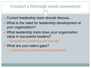 Leadership development | PPT
