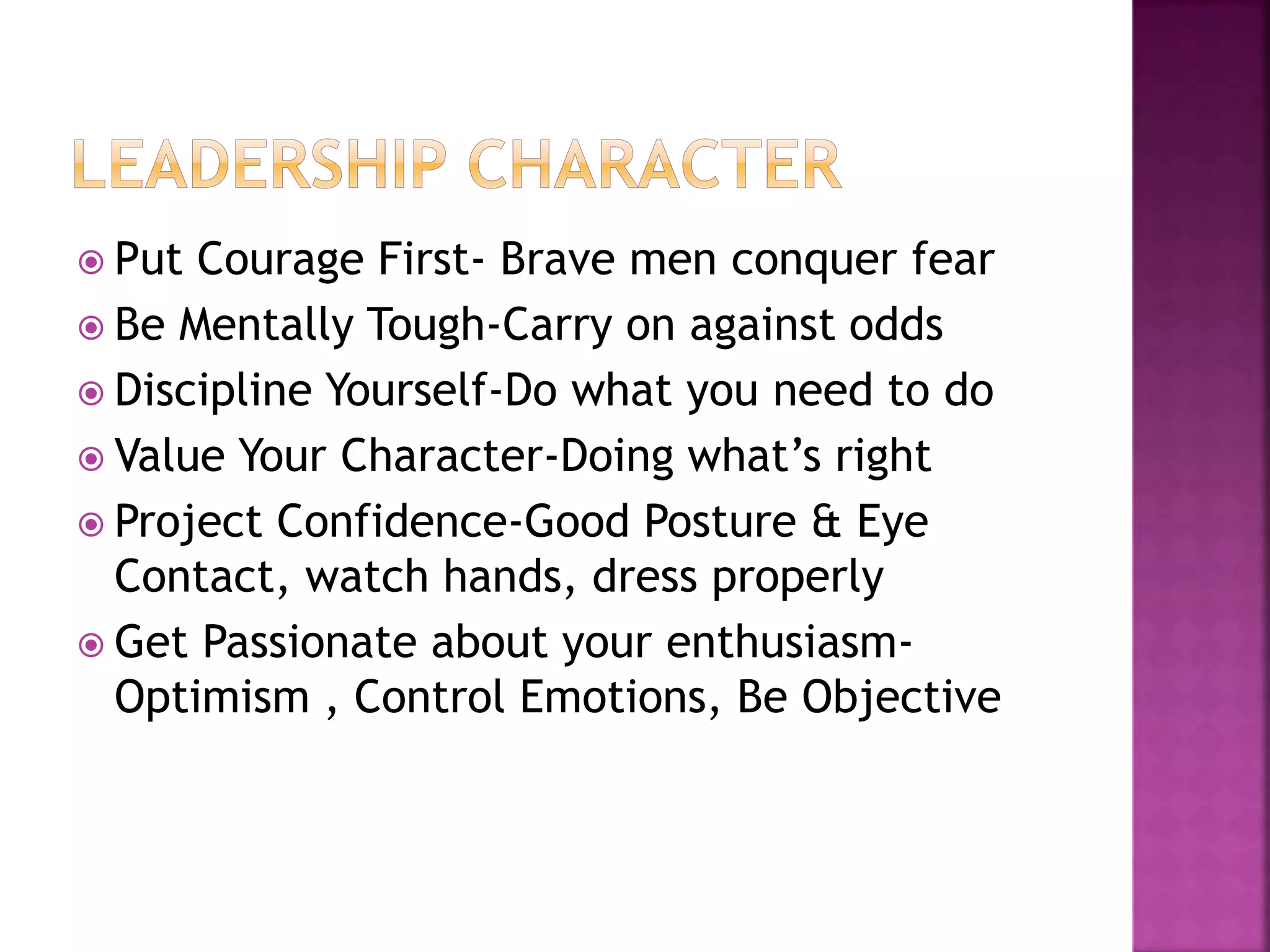 Leadership Development Techniques