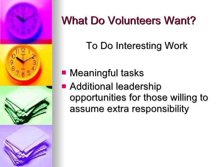 volunteering powerpoint