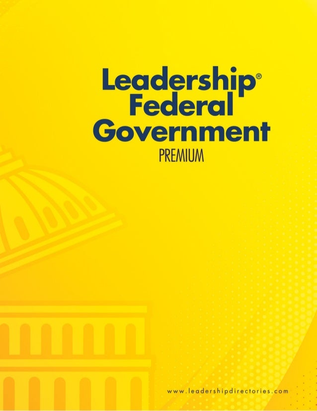 Leadership Directories Federal Contacts