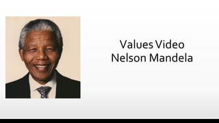 ValuesVideo
Nelson Mandela
 