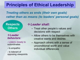 HILD: Leadership Ethics