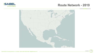 © Sabel Systems Technology Solutions, LLC | Arlington, Virginia 22202 | 800.303.2588 | info@sabelsystems.com
1022/18/2020
Route Network - 2019
 