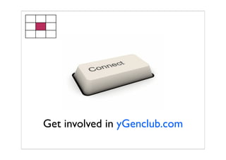 Get involved in yGenclub.com
 