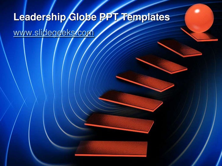Leadership globe ppt templates