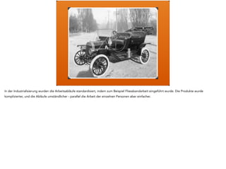 Meister 
Geselle Geselle 
Lehrling Lehrling 
Nach innen waren sie aber noch vorhanden - zB in der typischen Handwerklichen Struktur mit Gesellen und Lehrlingen. Dieses Prinzip klappt im Handwerk 
bis heute. Trotzdem ist das heute nicht mehr der Normalfall - hat jemand eine Idee warum? 
 