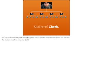Produktivität 
x 50 
Und das hat tatsächlich funktioniert. Mit der Automatisierung und der Vereinfachung der manuellen Tätigkeiten konnte man diese sehr performant 
machen. Deutlich performanter als es noch in der Manufaktur der Fall war. 
Die Produktivität pro Person ist um etwa Faktor 50 gestiegen. 
 