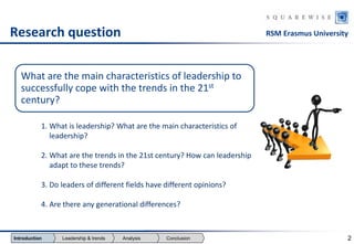 Leadership in the 21st century | PDF