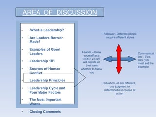 Leadership Principles