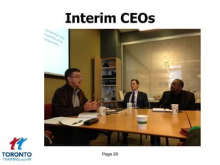 Page 29
Interim CEOs
 