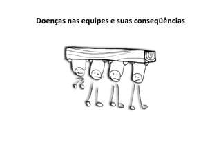 Doenças nas equipes e suas conseqüências
 