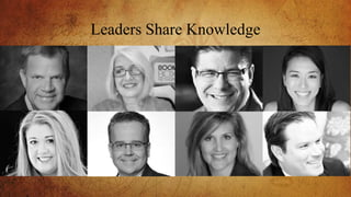 Leaders Share Knowledge
 