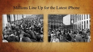 Millions Line Up for the Latest iPhone
 