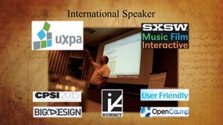 International Speaker
 