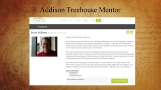 Addison Treehouse Mentor
 