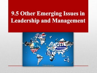emerging issues in educational leadership and management | PPTX