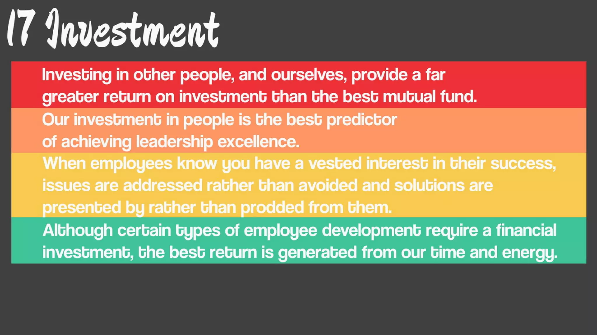 Leadership matters (Part 2)