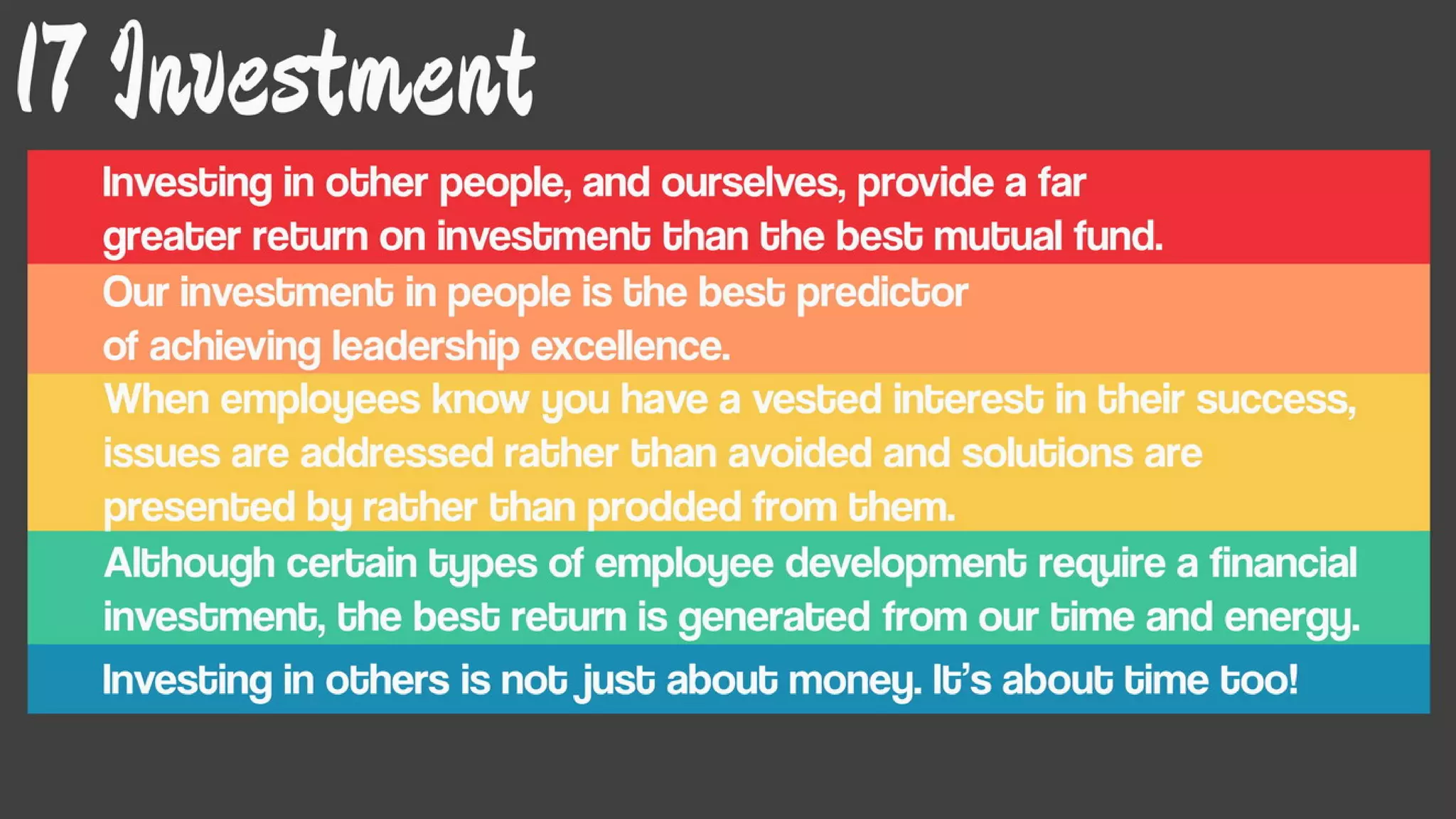 Leadership matters (Part 2)