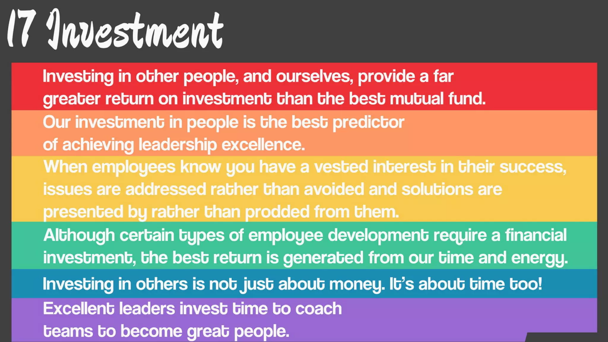 Leadership matters (Part 2)