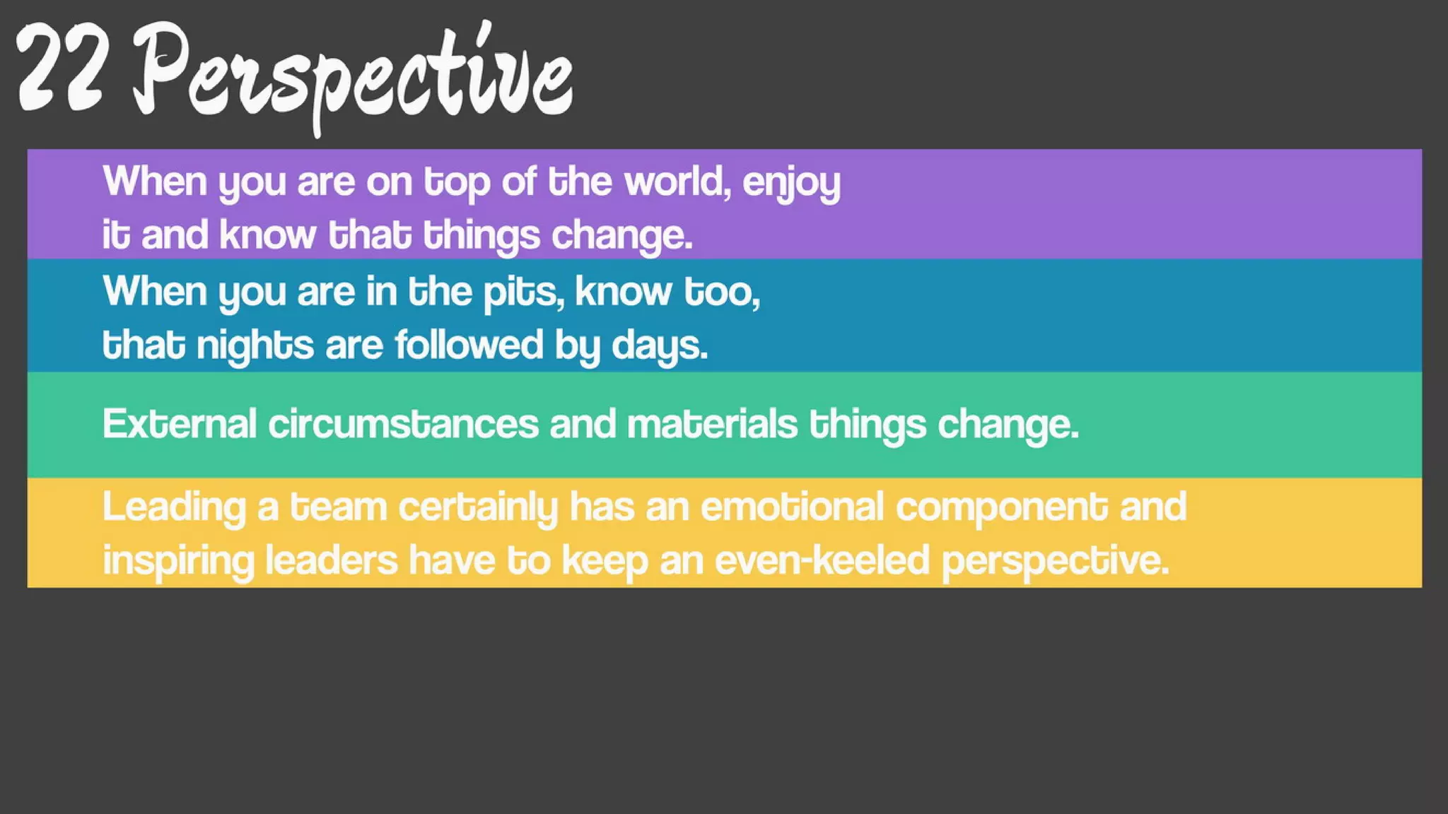 Leadership matters (Part 2)